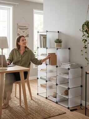 Songmics LPC401 15 Compartments Cube Storage